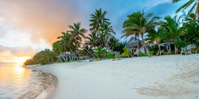 Littele Polynesian Resort beachfront